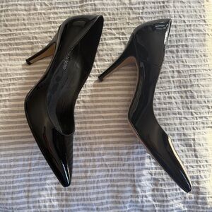 Black Patent Leather Party Shoes